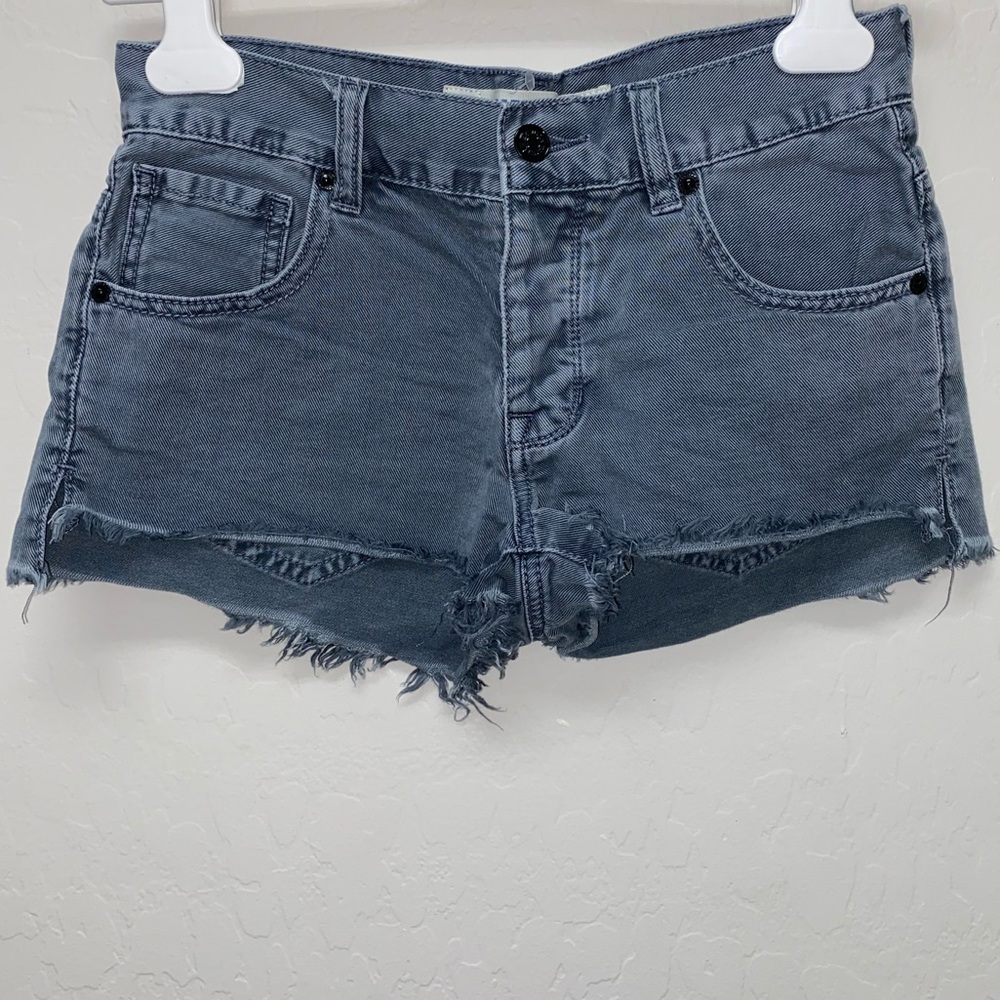 Brandy Melville Button Fly Cutoff Shorts